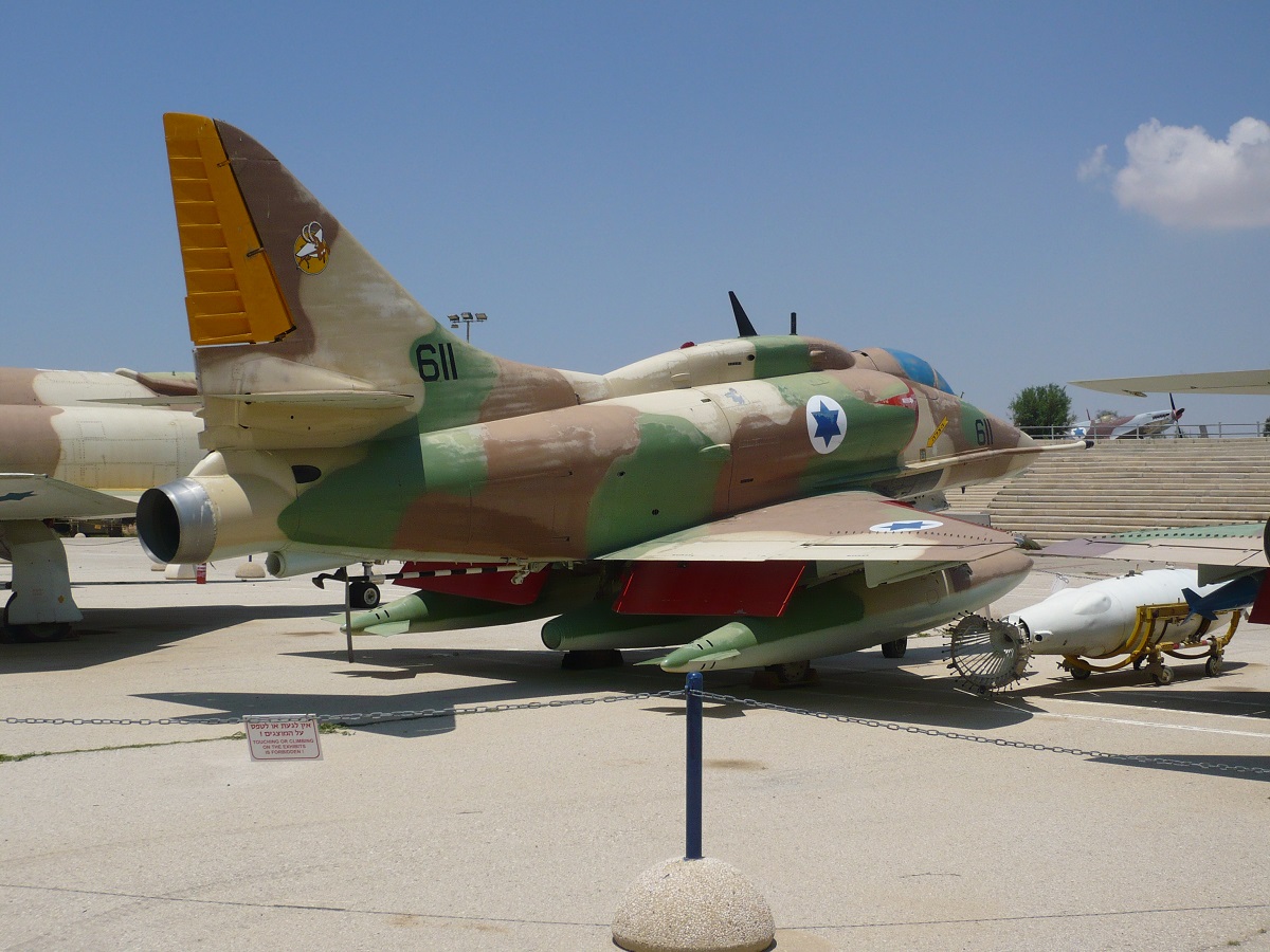 Douglas A-4F Ayit 611 Israel Defence Force