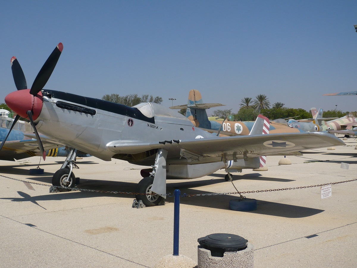 North American P-51D Mustang 41 Israel Defence Force